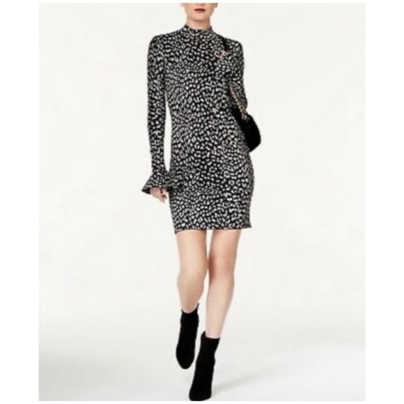 MICHAEL MICHAEL KORS Leopard Jacquard Knit Dress
Size XS - Picture 1 of 14